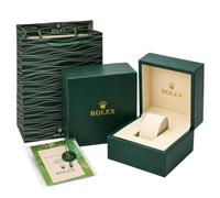 ROUHO Hölzerne Uhrenbox Grün Uhrenorganizer Einzel Armbanduhrenhalter Cremefarbener Innenraum Außenhülle Aufbewahrungsset für Rolex Submariner