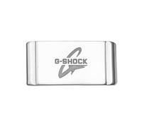 ROUHO Metall Uhrarmband Keeper Loops - Smartwatch Ersatz Halterungs Zubehör für Casio G-Shock 5600 6900 110 GW-9400-Silber 22mm