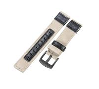 ROUHO Premium Gewebtes Nylon Uhrenarmband Bequemes & Atmungsaktives Ersatz Uhr Band für Jeep Wrangler JP152 JPW646 JPW638-Khaki + Schwarz Schnalle 20mm