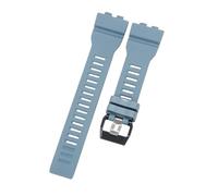 ROUHO Premium SILIKON Gummi UHRENARMBAND - Wasserfest Flexibel & Haltbar Ersatz Uhr Band für Casio GBA-800 GBD-800 GMA-B80-Grau