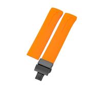 ROUHO Silikon Uhrenarmband 20mm Edelstahl Schnalle Wasserdicht Gummi Armreif Ersatz Band für Tissot T-Touch T013 T081 T091 A10