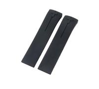 ROUHO Silikon Uhrenarmband 20mm Edelstahl Schnalle Wasserdicht Gummi Armreif Ersatz Band für Tissot T-Touch T013 T081 T091 A1
