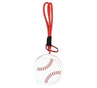 Round Coin Purse - Coin Pouch, Sport Theme Ball Shape Carrying Bag Keychain, Little Change Wallet Id Case Card Holder | For Cash Lipstick Pendant Hair Clips Earrings Travel Commuting School