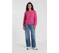 Milano Italy - roundneck pullover 1/1 sleeve fuchsia - Gr. - XL