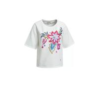 roundneck sweatshirt 1/2 sleeve w/ AW Weiß S