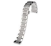 ROUREOX 22MM Metall Uhrarmband Gerades Ende, 316L Edelstahl Ersatz Uhrarmband für Emporio Armani AR60024/AR60025/AR60028/AR11238/AR11239-Silber C 22MM