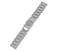 ROUREOX 316L Edelstahl Ersatz Armbandband, Metall Armband Gerades Ende für Casio Edifice EFR-303L/EQB-501/EFS-S500/EFS-530-Poliertes Silber 22MM