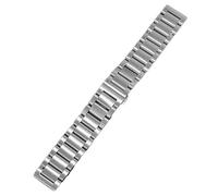 ROUREOX 316L Edelstahl Ersatz Armbandband, Metall Armband Gerades Ende für Casio Edifice EFR-303L/EQB-501/EFS-S500/EFS-530-Mattes Silber 23MM