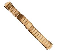 ROUREOX 316L Edelstahl Ersatz Uhrarmband, Festmetall Faltschnalle, Uhrarmband für RADO LD6021-Gold 13.5 * 6.5MM