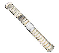 ROUREOX 316L Edelstahl Ersatz Uhrarmband für RADO LD6021 | Festmetall Faltschnalle Uhrarmband Casual Sport Herren Damen