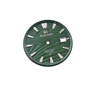 ROUREOX 33.5mm Zifferblatt Baumrinde Textur NH35 Automatikwerk 3 Uhr Krone Position Modding Teile Ersatzteil Set für Grand Seiko - 15 33.5MM