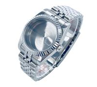 ROUREOX 36mm 40mm Geriffelte Lünette Uhrengehäuse Set Saphirglas 5-Glieder Armband ETA 2824 PT5000 Uhrwerk Mod Teile für Rolex Datejust-C 36MM