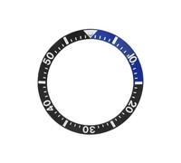 ROUREOX 38mm Premium Keramik Einlage DIY Lünettenring - Glänzendes Finish Leuchtpunkt für Seiko SKX007 Series-A7