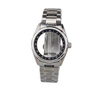 ROUREOX 39.5mm Uhrengehäuse Armband Set Saphirglas Transparenter Massivboden NH34 NH35 NH36 Modding Bausatz für Grand Seiko-2-Kein Logo 39.5MM