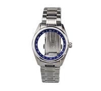 ROUREOX 39.5mm Uhrengehäuse Armband Set Saphirglas Transparenter Massivboden NH34 NH35 NH36 Modding Bausatz für Grand Seiko-5-Kein Logo 39.5MM