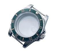 ROUREOX 40 mm Profi Mod Gehäuse Kratzfestes Saphirglas Sandgestrahlte Keramik Lünette Kompatibel mit ETA2824 PT5000 Werk für Rolex Submariner/GMT-Master II/Yacht-Master - F1