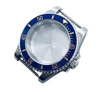 ROUREOX 40 mm Profi Mod Gehäuse Kratzfestes Saphirglas Sandgestrahlte Keramik Lünette Kompatibel mit ETA2824 PT5000 Werk für Rolex Submariner/GMT-Master II/Yacht-Master - E4