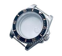 ROUREOX 40 mm Profi Mod Gehäuse Kratzfestes Saphirglas Sandgestrahlte Keramik Lünette Kompatibel mit ETA2824 PT5000 Werk für Rolex Submariner/GMT-Master II/Yacht-Master - B2