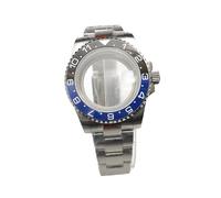 ROUREOX 40 mm Taucherarmband Set 904L Edelstahl GMT Yachting Stil Saphirglas Lupe Kompatibel mit NH36 Werk für Rolex Submariner/GMT-Master/Yacht-Master - 5