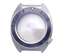 ROUREOX 40MM Saphir-Edelstahl Uhrengehäuse, NH35/NH36/4R Bewegung Passend, 28,5MM Zifferblatt Geeignet, Uhren Modifikation Zubehör für Seiko PROSPEX Turtle Diver's-3