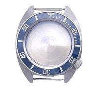 ROUREOX 40MM Saphir-Edelstahl Uhrengehäuse, NH35/NH36/4R Bewegung Passend, 28,5MM Zifferblatt Geeignet, Uhren Modifikation Zubehör für Seiko PROSPEX Turtle Diver's-6