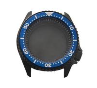 ROUREOX 42 mm Schwarz PVD Taucher Gehäuse 4 Uhr Krone 316L Edelstahl Kompatibel mit NH36A Automatikwerk für Seiko SKX/007/5 Sports - 6