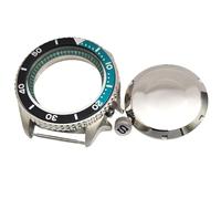 ROUREOX 42mm Diver Uhrengehäuse 4 Uhr Krone Position NH35 NH36 Uhrwerk Mineralglas 22mm Bandanstoß DIY Mod Teile für Seiko SKX007 / SKX009-20 42MM