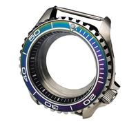 ROUREOX 42MM Saphir-Edelstahl Uhrengehäuse, NH35/NH36 Bewegung Passend, 28,5MM Zifferblatt Geeignet, Uhren Modifikation Zubehör, Transparenter Gehäuseboden für Seiko SKX007-21