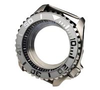 ROUREOX 42MM Saphir-Edelstahl Uhrengehäuse, NH35/NH36 Bewegung Passend, 28,5MM Zifferblatt Geeignet, Uhren Modifikation Zubehör, Transparenter Gehäuseboden für Seiko SKX007-3