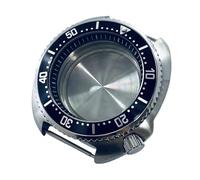 ROUREOX 44 mm Schildkrötenform Taucher Gehäuse Saphirglas Edelstahl Kompatibel mit NH36 NH34 Automatikwerk für Seiko Prospex Turtle - B4