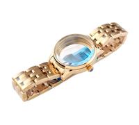 ROUREOX Damen 33mm Dresswatch Gehäuse Armband Set Gewölbtes Mineralglas NH35 NH36 Uhrwerk Vintage Modding Teile für Seiko Presage Cocktail Time-B4 33MM