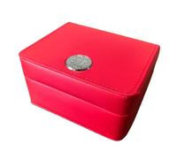 ROUREOX Einzelne Uhrenbox Stabil, Massivholz Gehäuse, 1 Slot Aufbewahrung, Haltbarer Halter für Herren for Omega Speedmaster Collection