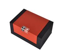 ROUREOX Herren Uhren Geschenkbox Set Präsentationskoffer Einzigartiges Design Aufbewahrungsorganizer Tasche für Tissot Gentleman