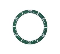 ROUREOX Keramik Lünetteneinsatz 41mm, Ersatzring mit Leuchtpunkt Uhren Modding für Rolex Sea-Dweller-A2