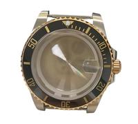 ROUREOX Miyota 8215 Uhrengehäuse 41mm Bicolor Diver Style, Saphirglas Datumslupe, passend für ETA 2836 Mingzhu Uhrwerk Mod Teile für Gucci Dive - 6