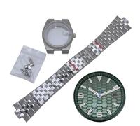 ROUREOX NH35 Uhren Mod Kit 39,5mm, Integriertes Edelstahlgehäuse, passend für NH36 Uhrwerk, Saphirglas Mod Teile für Rolex Datejust/Royal Oak/Tissot PRX - 6