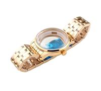 ROUREOX Pärchen Uhrengehäuse Set 33mm 39.5mm Edelstahl Armband Gewölbtes Mineralglas NH35 NH36 Modding Teile für Seiko Presage “Cocktail Time”-2 33MM