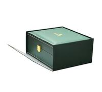 ROUREOX Premium Holz-Uhrenhalter - Herren Aufbewahrungsetui mit PU-Kissen - Echtholz Display für Rolex Oyster Perpetual