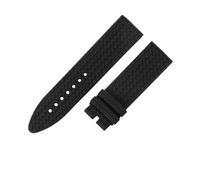 ROUREOX Silikonarmband Weiches Kautschukband Racing Sportarmband Uhrenarmband Ersatzband Edelstahl Faltschließe für Chopard Mille Miglia Series-A1 23mm