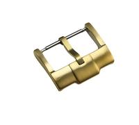 ROUREOX Uhren Ersatz Verschluss Leder Uhrenarmband Edelstahl Dornschließe für Audemars Piguet-Gold 18+3.0mm