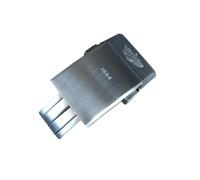 ROUREOX Uhrenarmband Ersatz Schnalle 20mm 316L Edelstahl Faltschließe Uhrenzubehör für Breitling-Mattes Silber