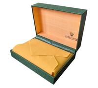 ROUREOX Uhrenbox Smaragdgrün - Einzelnes Etui aus PU-Leder - Robuster Reisebegleiter für die Uhr für Rolex Deepsea