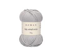 Rowan 9802218-00106 Handstrickgarn, 57% Wolle, 33% Polyacryl, 10% Kaschmir, Silver, onesize