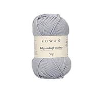 Rowan 9802218-00107 Handstrickgarn, 57% Wolle, 33% Polyacryl, 10% Kaschmir, Baby Blue, onesize