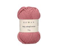 Rowan 9802218-00115 Handstrickgarn, 57% Wolle, 33% Polyacryl, 10% Kaschmir, Rosy, onesize