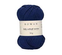 Rowan 9802218-00119 Handstrickgarn, 57% Wolle, 33% Polyacryl, 10% Kaschmir, Royal Baby, onesize