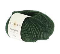 Rowan Alpaca Classic Garn, 110 Laub, Vorteilspackung, 10 x 25 g Knäuel, 120 Meter pro Knäuel