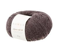 Rowan Alpaca Soft DK Garn, 204 Classic Brown, Vorteilspackung, 10 x 50 g Knäuel, 125 Meter pro Knäuel