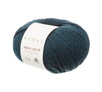 Rowan Alpaca Soft DK Garn, 214 Hunter Green, Vorteilspackung, 10 x 50 g Knäuel, 125 Meter pro Knäuel