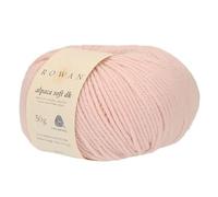 Rowan Alpaca Soft DK Garn, 223 Blossom, Vorteilspack, 10 x 50 g Knäuel, 125 Meter pro Knäuel
